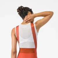 dámské kraťasy CASTELLI Espresso 2 W DT Bibshort Paprika (4)