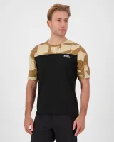volný dres MONS ROYALE Diversion Merino Bike Jersey Short Sleeve Mr Grunge / Black (1)