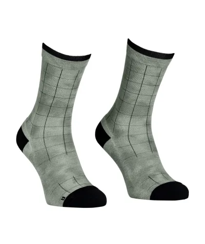 dámské ponožky Ortovox merino MTB Mid Socks Women's Green Sage
