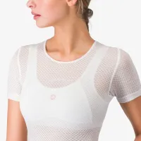 dámské spodní triko s krátkým rukávem CASTELLI Pro Mesh W Short Sleeve White (2)