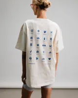 tričko Isadore X La Machine Heavy Cotton T-shirt Cream (13)