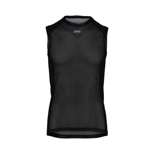 spodní triko bez rukávů POC Essential Layer Vest Uranium Black