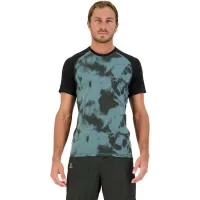 volný dres MONS ROYALE Temple Merino Air-Con T-Shirt sage tie dye / black (2)