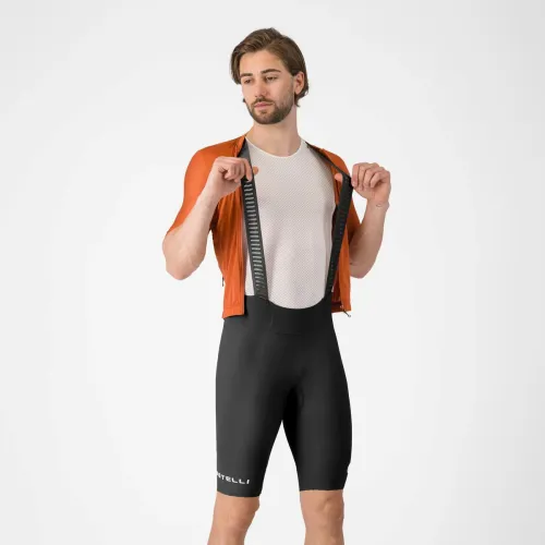 kraťasy CASTELLI Espresso 2 Bibshort Black