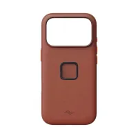 Peak Design Everyday Case Slimlink iPhone 18 Pro - Redwood Clarino Peak Design Everyday Case Slimlink iPhone 18 Pro - Redwood Clarino