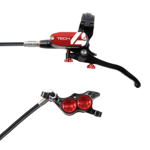 kotoučová brzda Hope Tech4 E4 black/red zadní