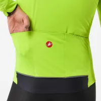 bunda CASTELLI Alpha 150 Jacket Electric Lime/Black (4)