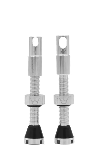 ventilek Peaty's x Chris King MK2 Tubeless Valves - 42mm - Silver