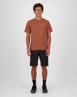 volný dres MONS ROYALE Tarn Merino T-Shirt Cinnamon / Black (3)