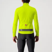 dres s dlouhým rukávem Castelli Puro 3 Jersey Electric Lime/Silver Reflex (1)