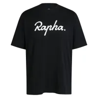 tričko RAPHA Men’s Cotton Logo T-Shirt Black/White tričko RAPHA Men’s Cotton Logo T-Shirt Black/White
