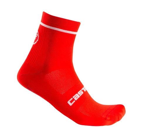 ponožky Castelli Entrata 9 Sock Red