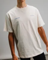 tričko Isadore X La Machine Heavy Cotton T-shirt Cream (18)