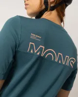 dámský volný dres MONS ROYALE Tarn Merino T-Shirt Abyss (4)