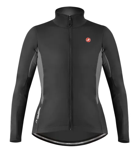 dámská bunda Castelli Entrata 2 W Jacket Light Black/Dark Gray