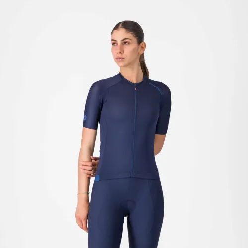 dámský dres CASTELLI Espresso 2 W Jersey Belgian Blue