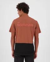 volný dres MONS ROYALE Tarn Merino T-Shirt Cinnamon / Black (2)