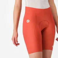 dámské kraťasy bez laclu CASTELLI Espresso 2 W Short Paprika (2)