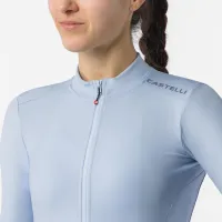 dámský dres s dlouhým rukávem CASTELLI Espresso Thermal 2 W Jersey Steel Fade (2)