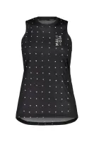 dámský dres bez rukávů Maloja GrandvaliraM. Top deep black bubbledots