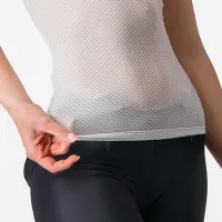 dámské spodní triko bez rukávu CASTELLI Pro Mesh W Sleeveless White (5)
