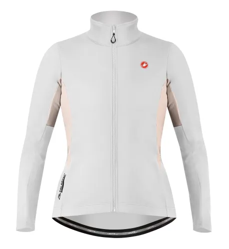 dámská bunda Castelli Entrata 2 W Jacket Ivory/Silver Moon