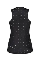 dámský dres bez rukávů Maloja GrandvaliraM. Top deep black bubbledots (1)