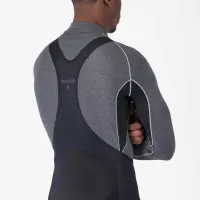 kalhoty Castelli Polare 4 Bibtight Black (2)