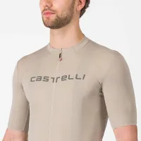 dres Castelli Prologo Lite Jersey Clay/Gunmetal Gray (2)