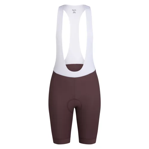 dámské kraťasy RAPHA Women's Core Bib Shorts Huckleberry/White