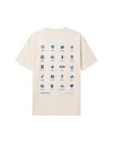 tričko Isadore X La Machine Heavy Cotton T-shirt Cream (1)