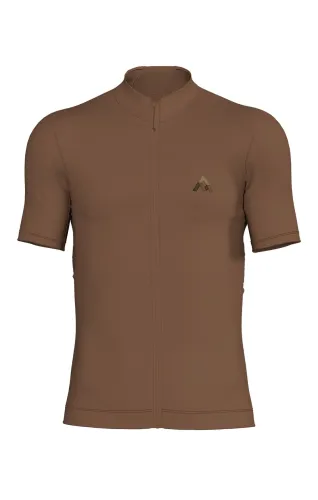 dres 7MESH Ashlu Merino Jersey SS Men's Cinnamon