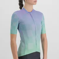 dámský dres Sportful Rocket W Jersey Chalk Violet Jade Cream (2)