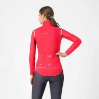 dámská bunda Castelli Alpha 150 W Jacket Hibiscus/Black (2)