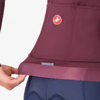 dámský dres s dlouhým rukávem Castelli Espresso Thermal W Jersey Deep Bordeaux (4)