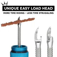 nářadí Peaty's Holeshot Tubeless Puncture Plugger kit - gold (3)