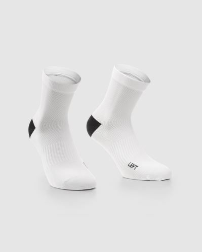 ponožky ASSOS ESSENCE Socks Low - Twin Pack - Holy White