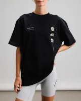 tričko Isadore X La Machine Heavy Cotton T-shirt Black (3)