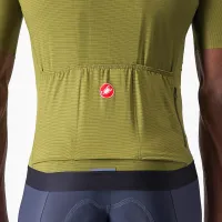 dres Castelli Espresso Jersey Sage/Electric Lime (3)
