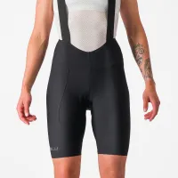 dámské kraťasy s laclem Castelli Espresso W DT Bibshort Black (5)