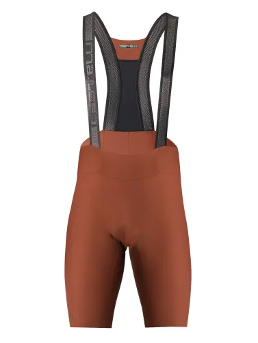kraťasy s laclem Castelli Espresso Bibshort Deep Mocha