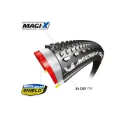 plášť Michelin Power Gravel 700x57C kevlar TS Gum-X TLR Classic V2 Competition Line (1)
