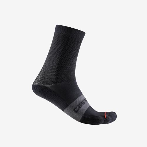dámské ponožky Castelli Espresso W 12 Sock Black