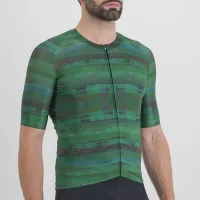 dres Sportful Glitch Bomber Jersey Multicolor Green (2)
