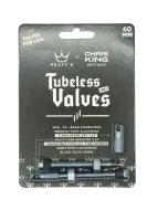 ventilek Peaty's x Chris King MK2 Tubeless Valves - 60mm - Slate (1)