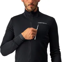 bunda Castelli Go Jacket Light Black/White (5)