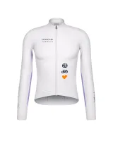dres s dlouhým rukávem Isadore X La Machine Long Sleeve Jersey Vanilla dres s dlouhým rukávem Isadore X La Machine Long Sleeve Jersey Vanilla