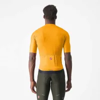 dres Castelli Espresso Jersey Vivid Orange/Dark Gray (1)