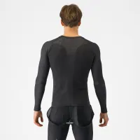triko s dlouhým rukávem Castelli Merino Seamless Baselayer Black (1)