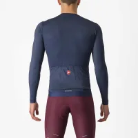 dres s dlouhým rukávem Castelli Espresso LS Jersey Belgian Blue/Silver Moon (1)